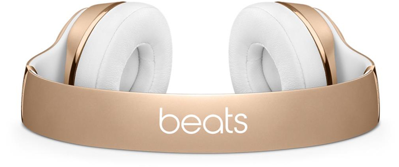 Słuchawki Apple Beats Solo3 Wireless Złote Komfort dopasowany do Ciebie