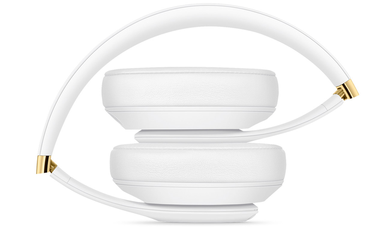 Słuchawki Apple Beats Studio3 Wireless Białe - Złożona konstrukcja