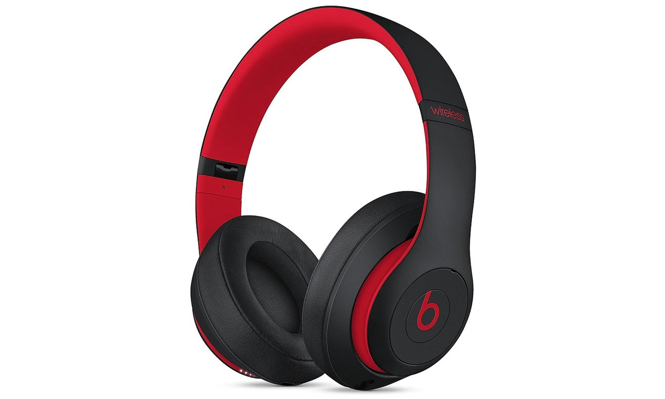 Słuchawki Apple Beats Studio3 Wireless Czarno-czerwone