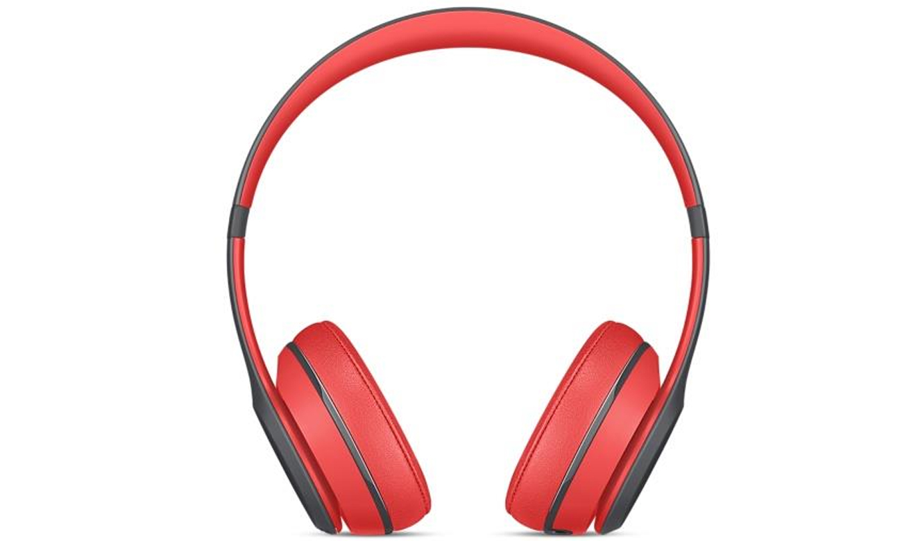 Beats Solo2 Bezprzewodowe Active czerwony