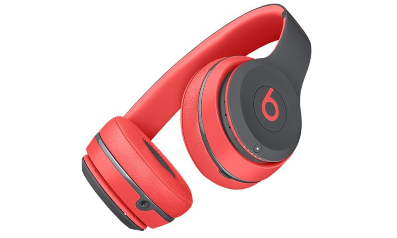 Beats Solo2 Bezprzewodowe Active czerwony