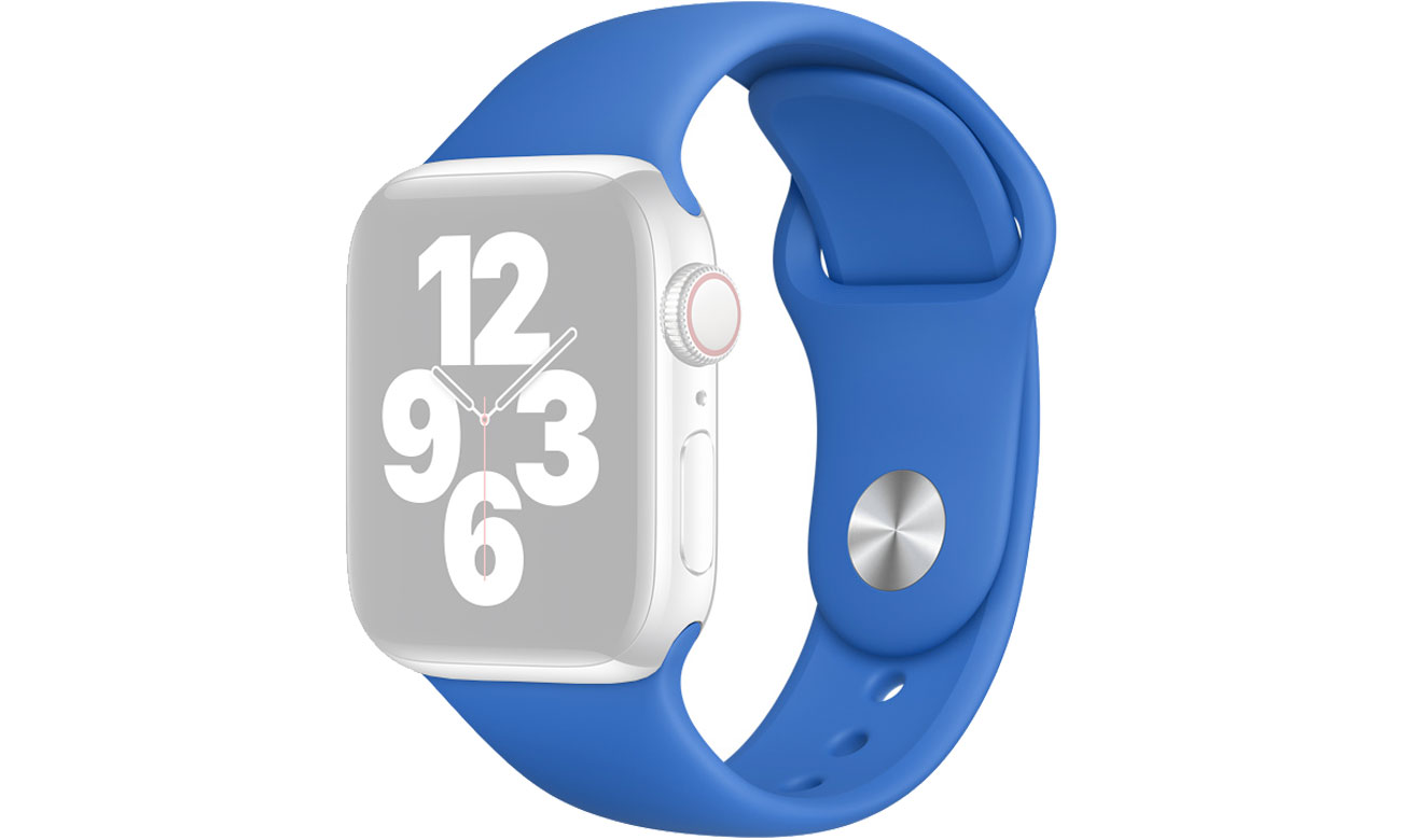 Pasek Sportowy do Apple Watch adriatycki błękit MJK23ZM/A