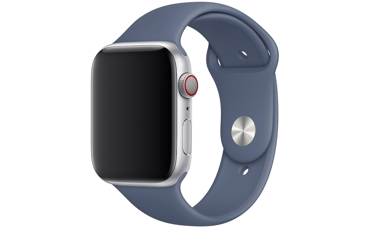 Pasek sportowy w kolorze nordyckiego błękitu do Apple Watch 44 mm