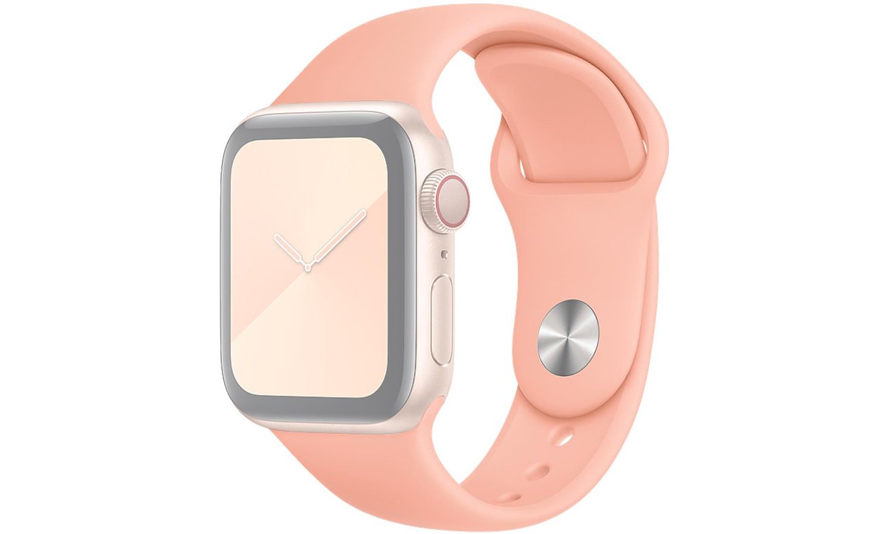 Pasek sportowy w kolorze grejpfrutowym do Apple Watch 40 mm