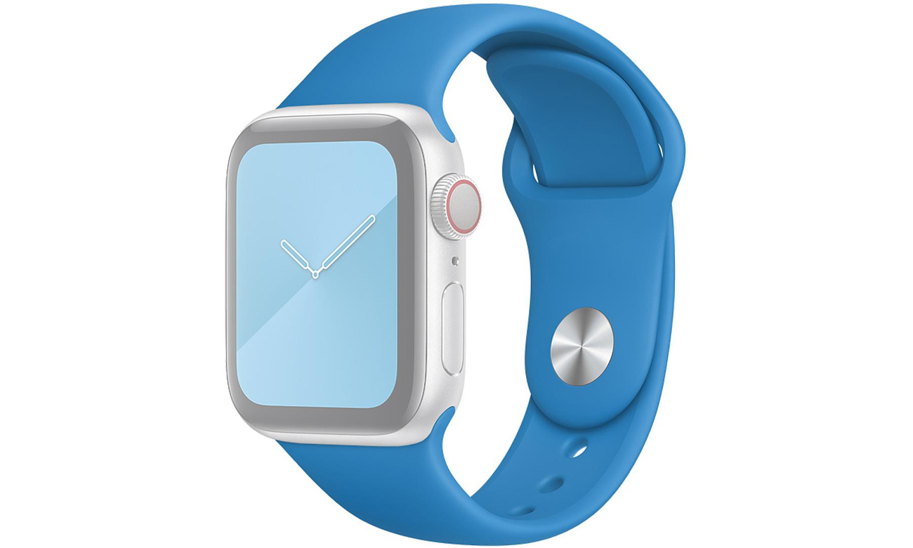 Pasek sportowy w kolorze błękitnej fali do Apple Watch 40 mm