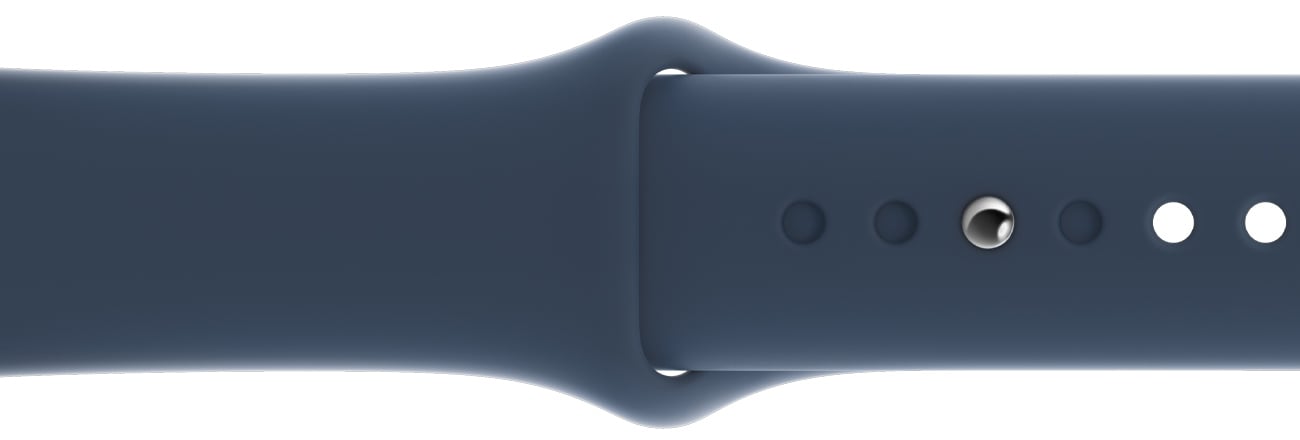 Pasek sportowy w kolorze błękitnej toni do Apple Watch 41 mm