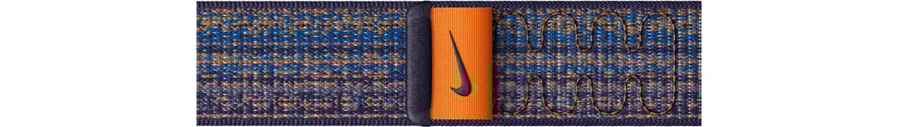 Apple Sport Loop Nike 41 mm błękit/pomarańcz