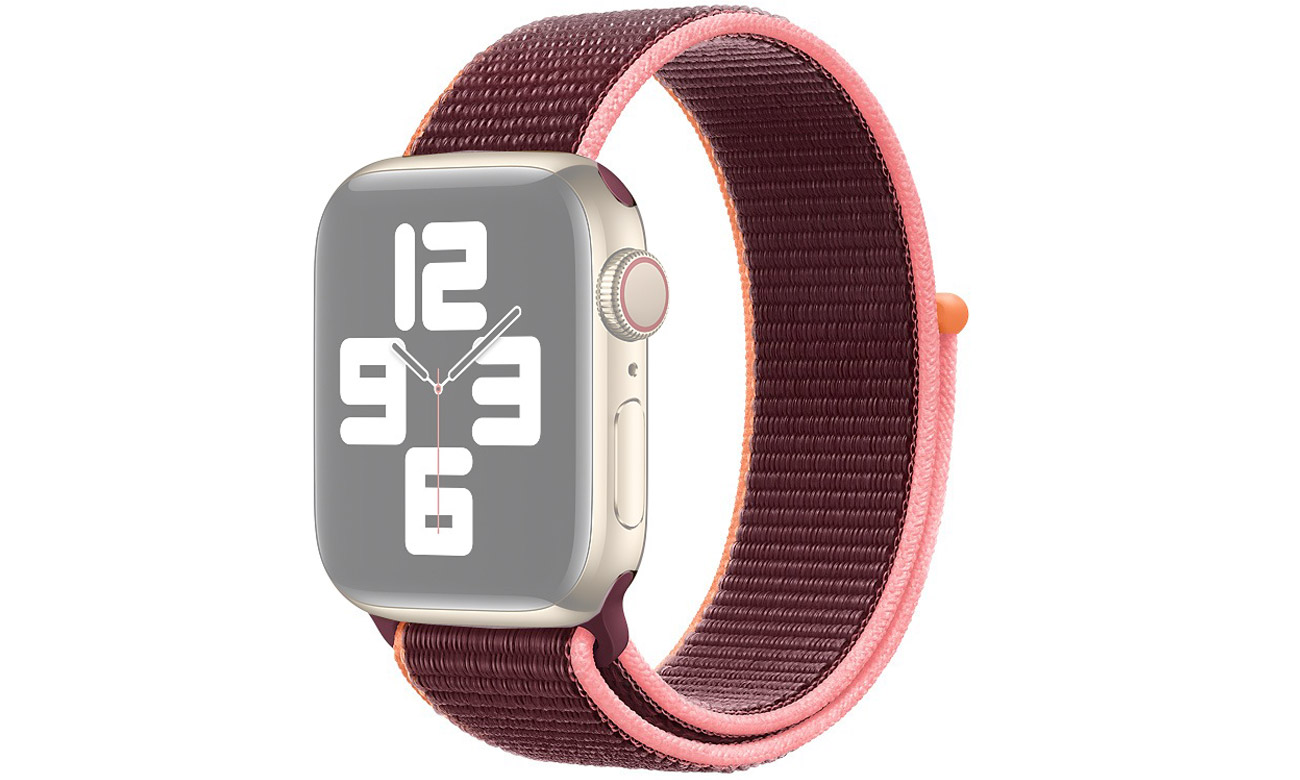 Opaska sportowa w kolorze dojrzalej śliwki do Apple Watch 40 mm