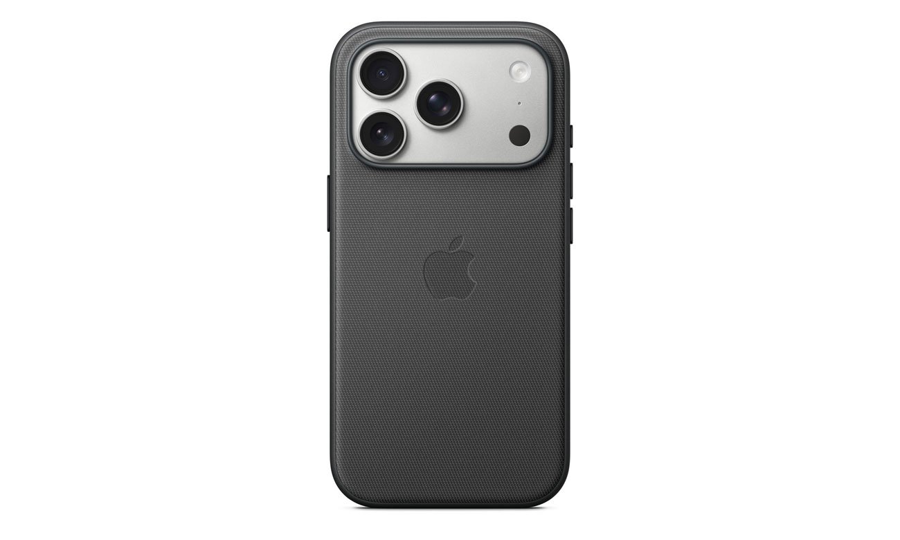 Etui Apple TechWoven z MagSafe do iPhone 17 Pro czarne