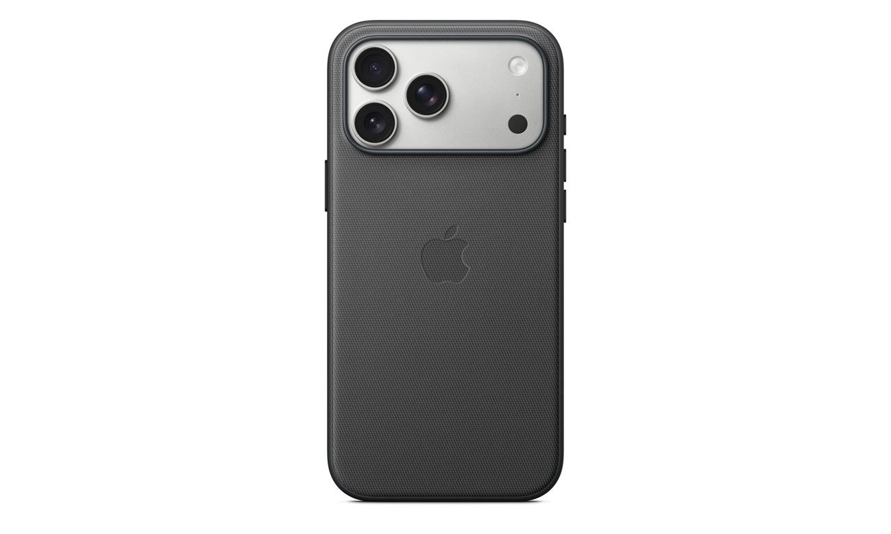 Etui Apple TechWoven z MagSafe do iPhone 17 Pro Max czarne