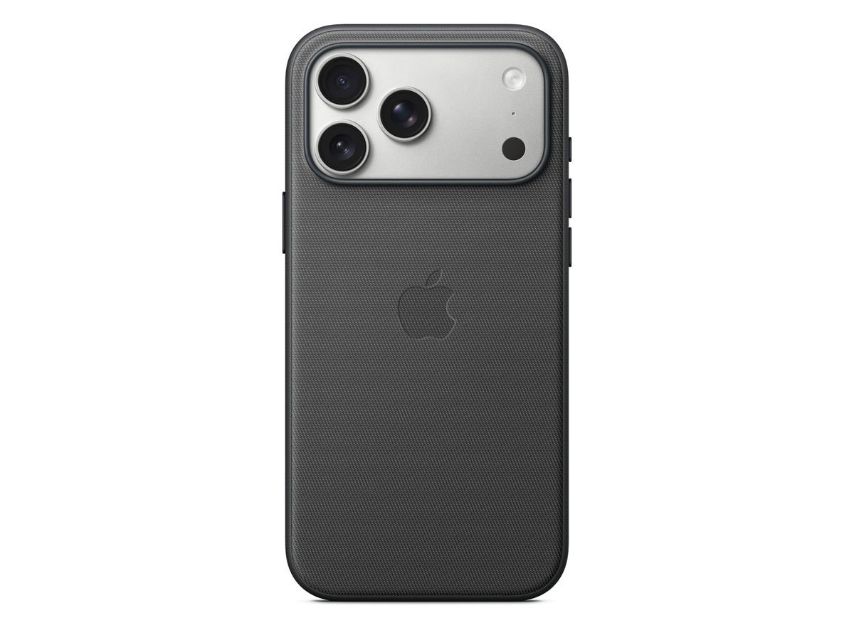 Etui Apple TechWoven z MagSafe do iPhone 17 Pro Max czarne