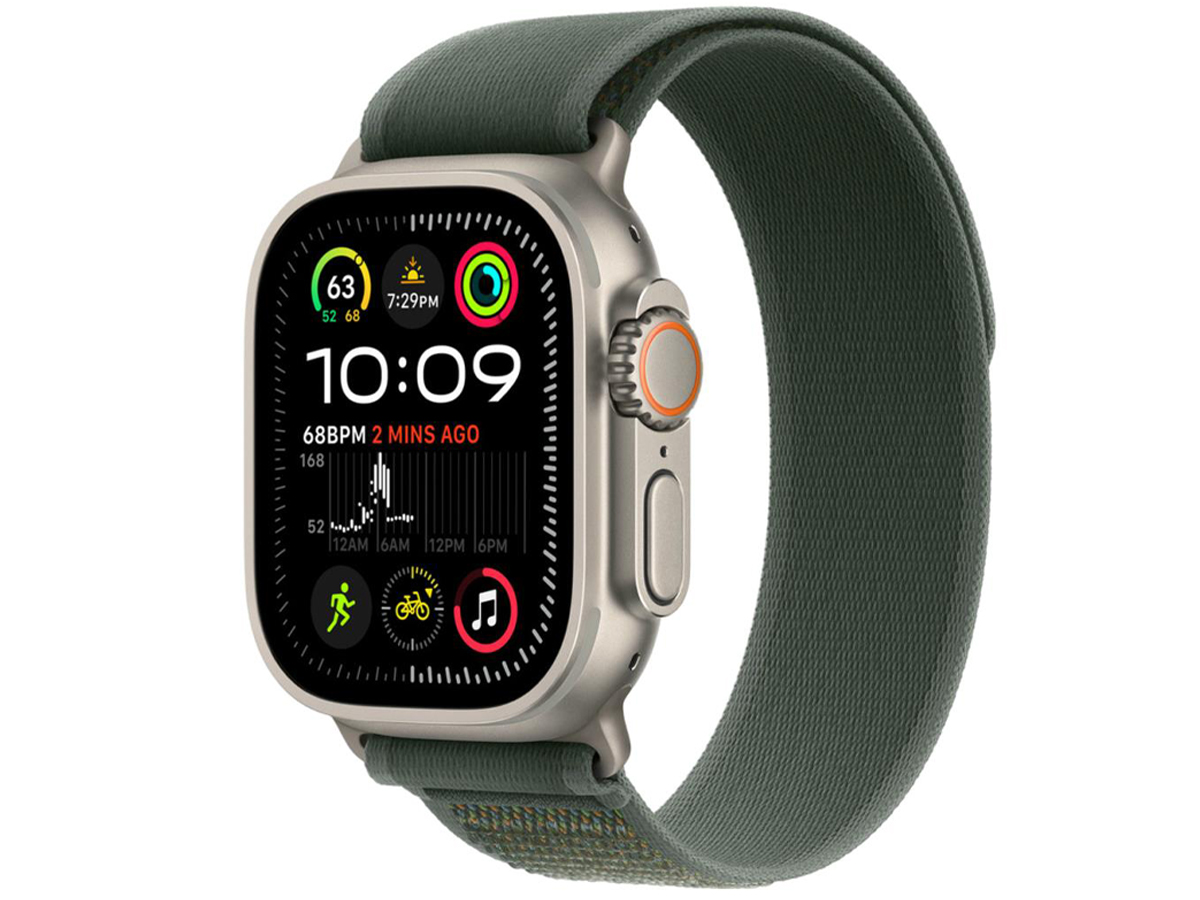 Opaska Apple Trail 44-49mm M/L czarny tytan/niebieski