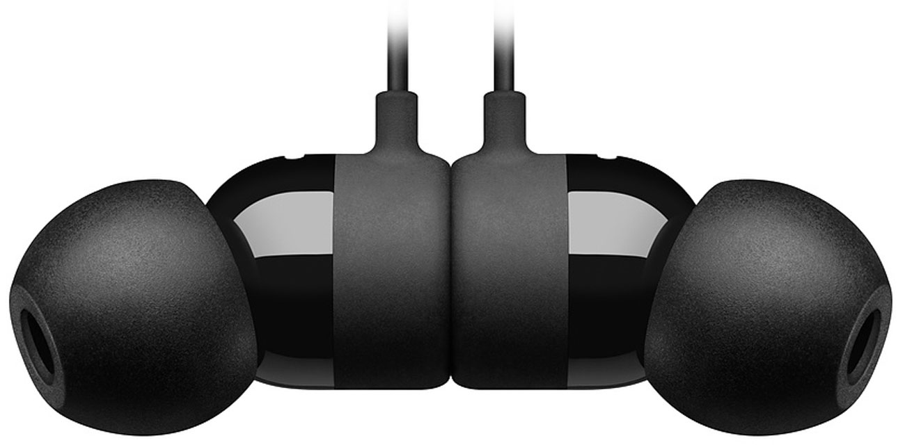 Słuchawki przewodowe Apple urBeats3 smukłe ergonomiczne kształty idealnie dopasowane opcjonalne skrzydełka