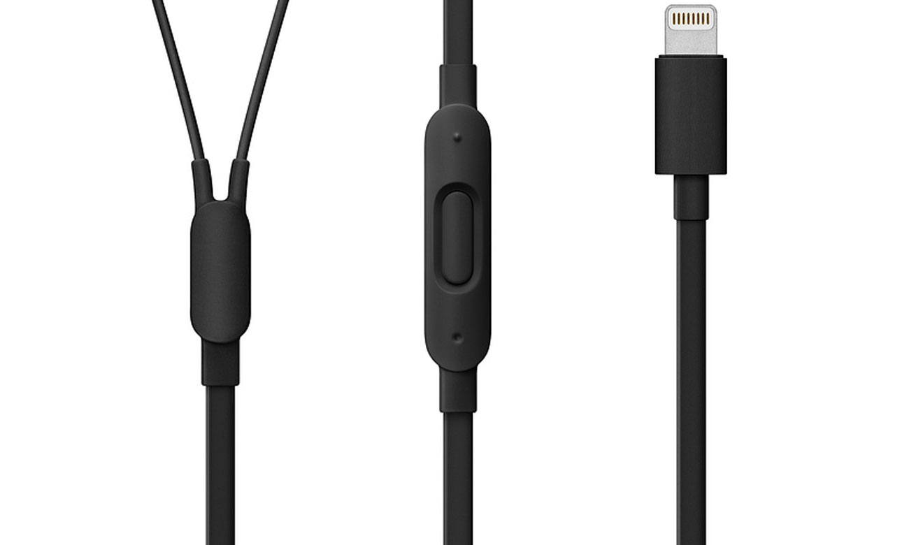 Słuchawki przewodowe Apple urBeats3 mikrofon przycisk odbierania połączeń sterowanie odtwarzaniem