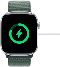 Prawie całkowicie naładowany Apple Watch Series 10