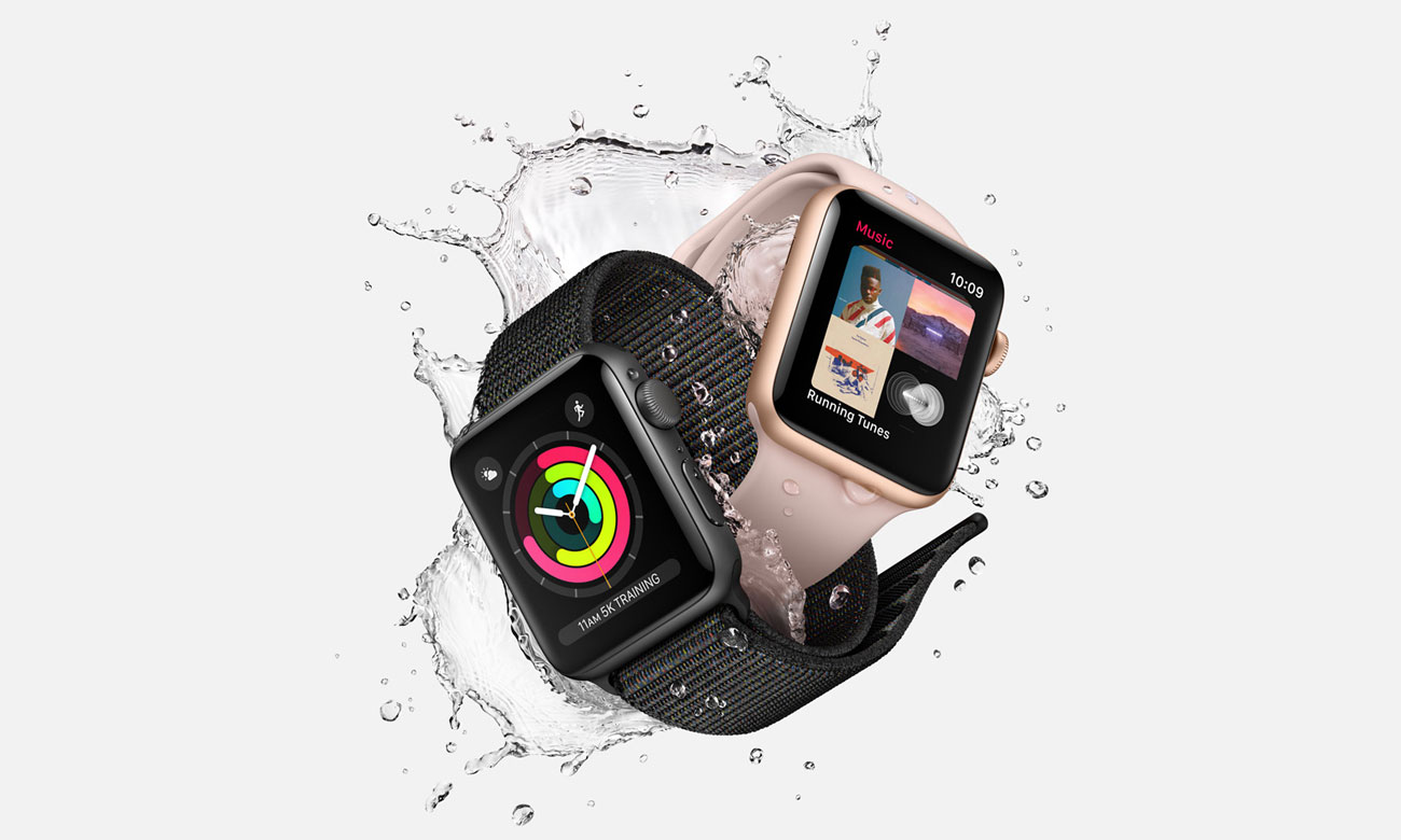 Apple Watch 3 42/SpaceGray Aluminium/Black Sport GPS - Smartwatche 