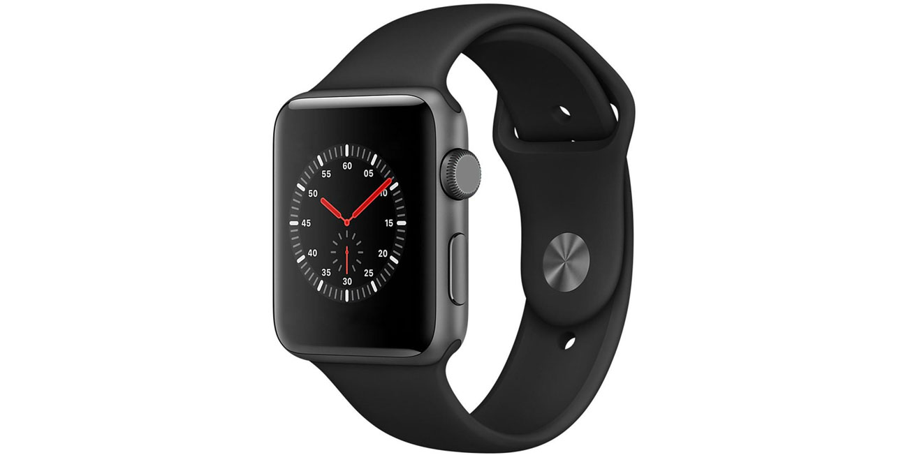 Apple Watch 3 42/SpaceGray Aluminium/Black Sport GPS - Smartwatche