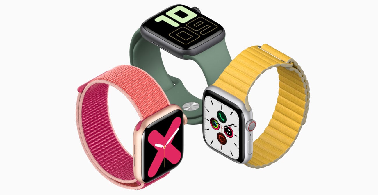 Apple Watch 5 LTE NFC applepay niegasnący wyświetlacz