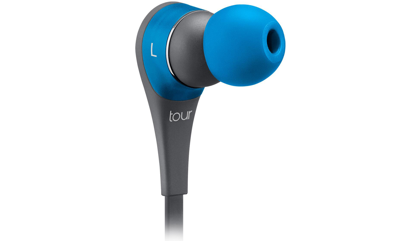 Słuchawki Apple Beats Tour2 In-Ear niebieskie Wygodna obsługa