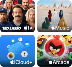 iPad, oferta promocyjna Apple One, kup dowolnego nowego iPada i skorzystaj z trzech bezpłatnych miesięcy Apple One z dostępem do usług Apple TV, Apple Music, iCloud+ i Apple Arcade