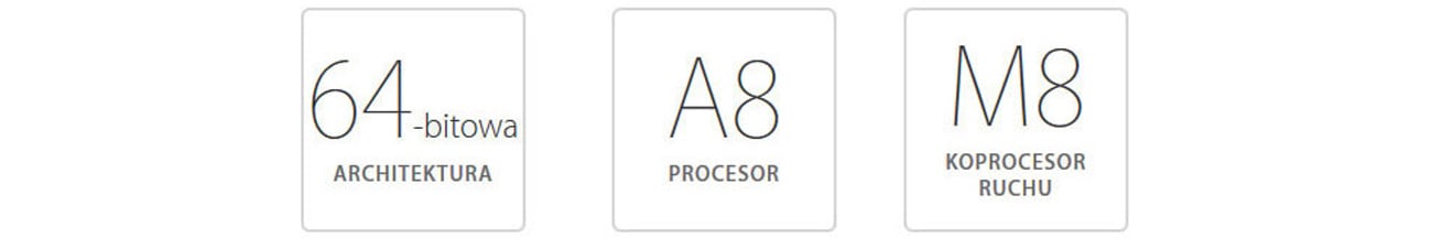 Apple iPhone 6 32GB Space Gray procesor apple a8