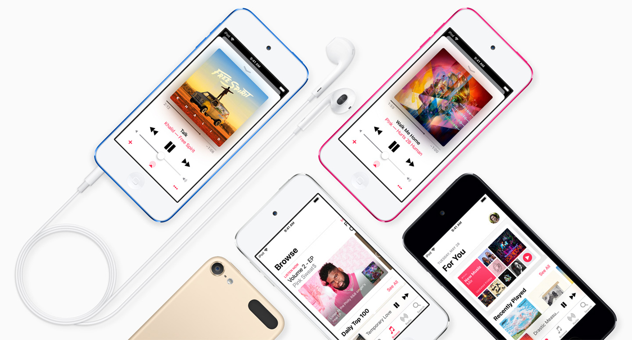 Niesamowity wyświetlacz Retina o przekątnej 4 cali w iPodzie touch