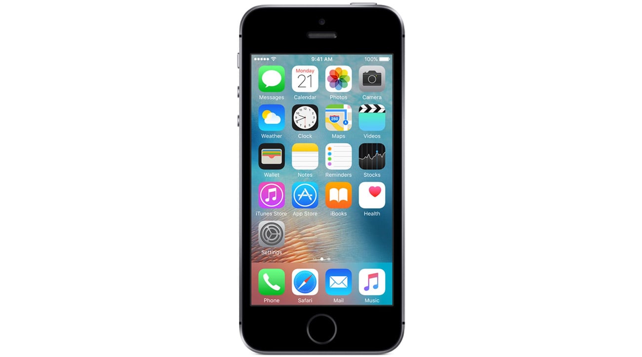 iOS 10 w iPhone SE 32GB Srebrny