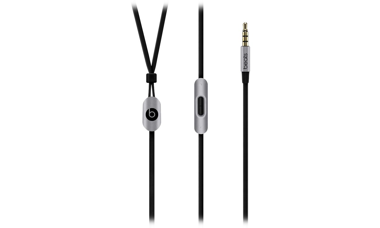 Apple urBeats Space Gray MK9W2ZM/B pilot i złącze
