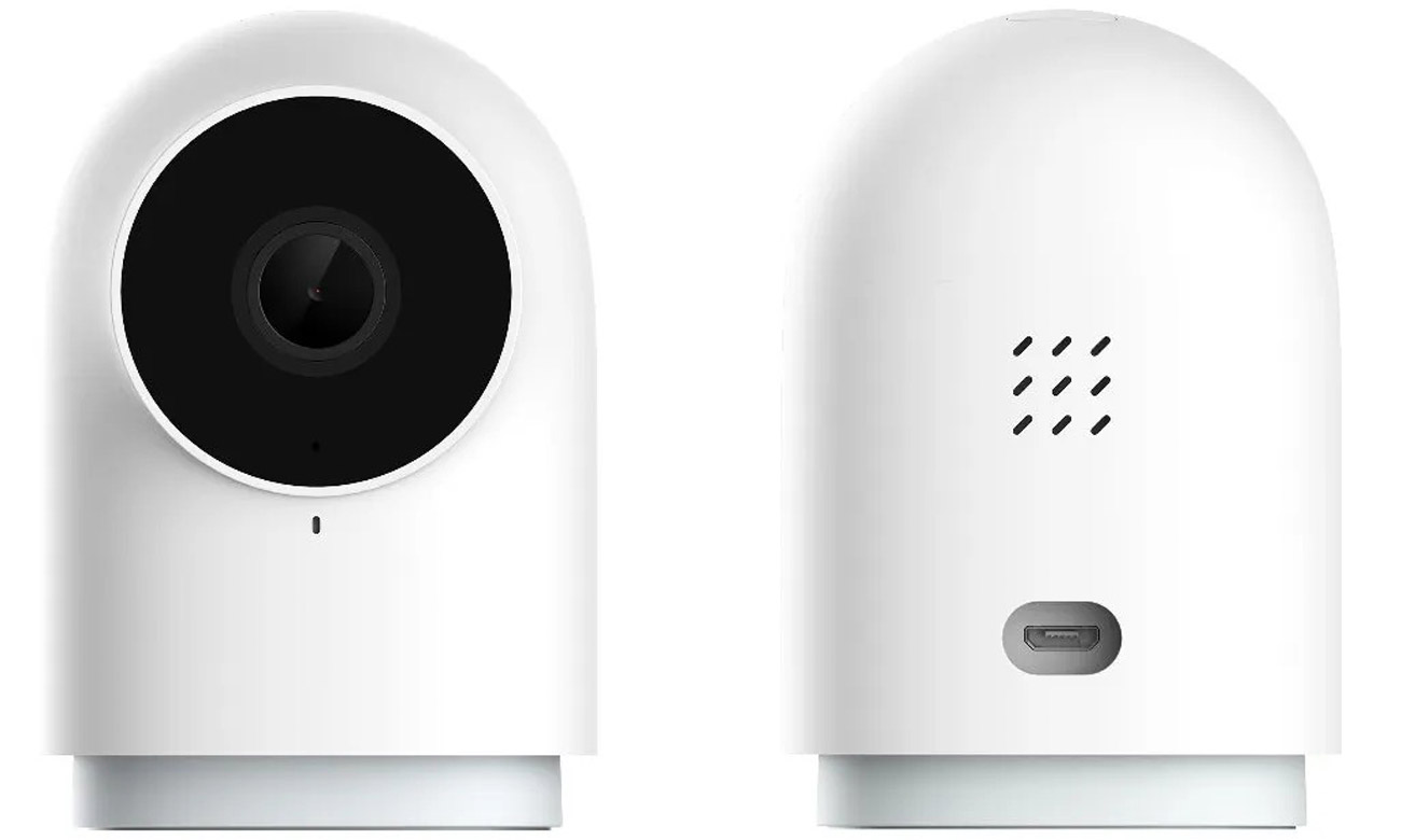 Inteligentna kamera Aqara G2H Pro Camera Hub - Widok z przodu i z tyłu