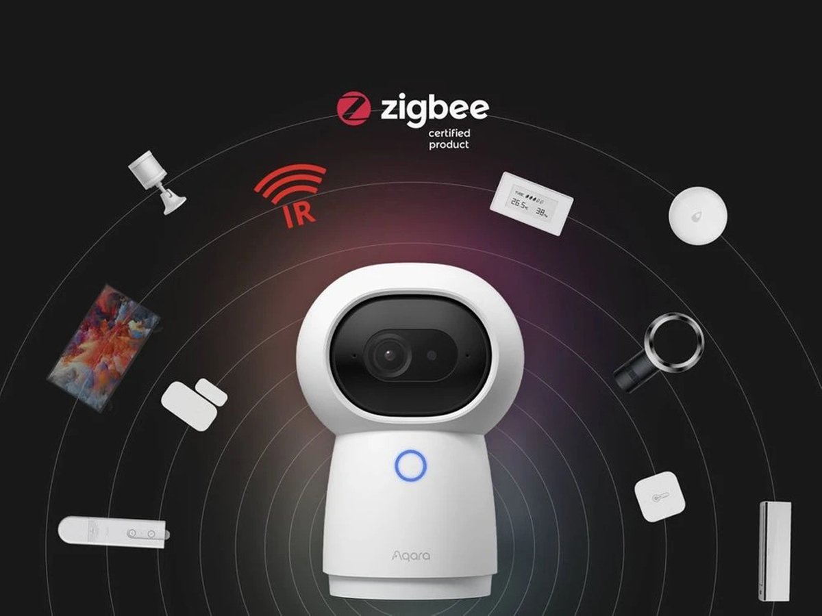 Kamera wewnętrzna Aqara G3 Camera Hub - Zaawansowana automatyzacja i hub Zigbee