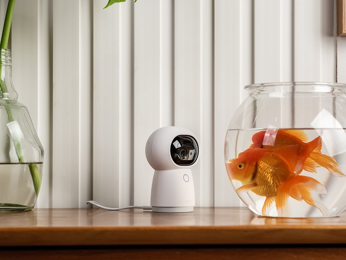 Kamera wewnętrzna Aqara G3 Camera Hub - Grafika lifestyle