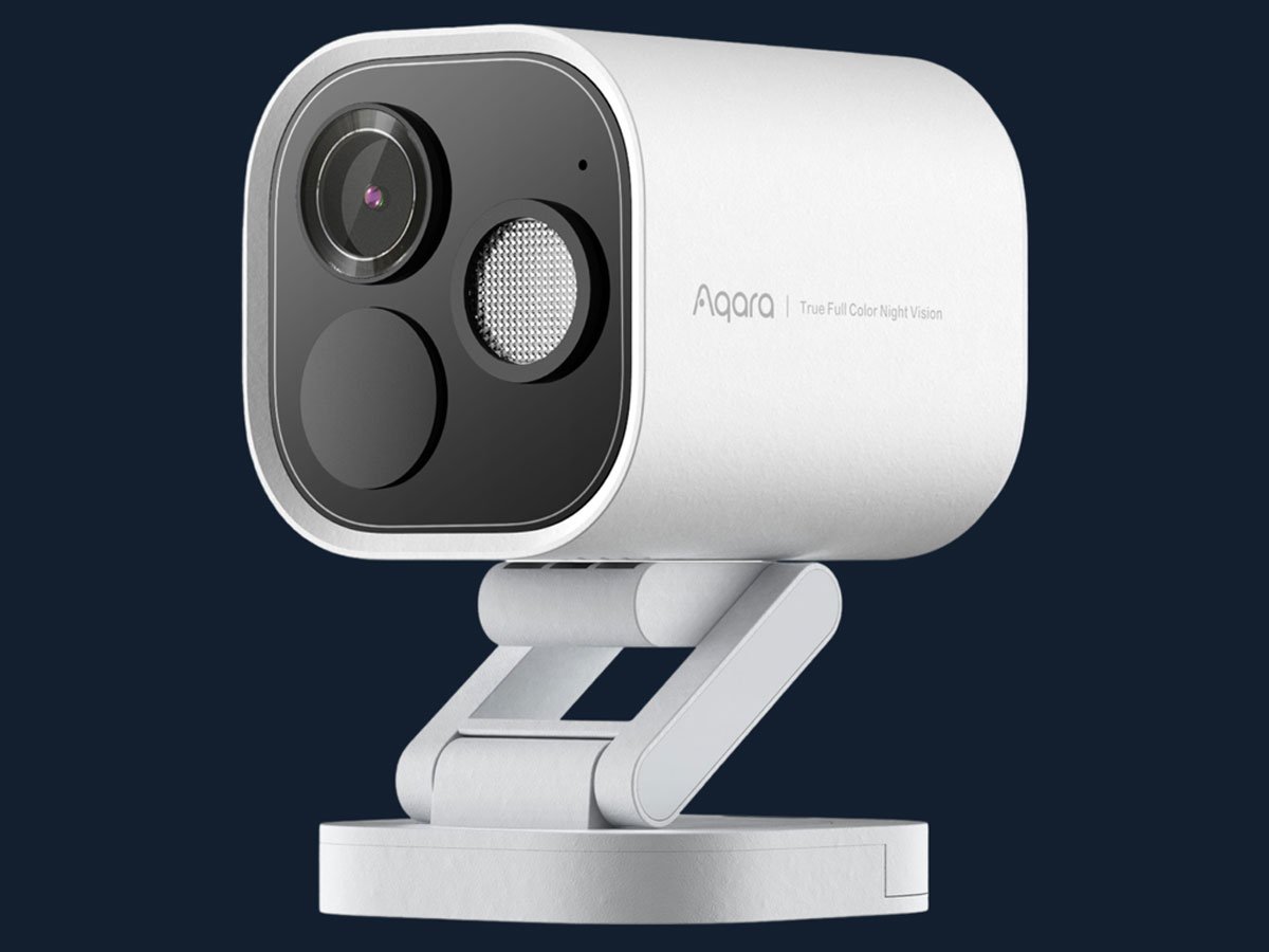 Aqara Camera Hub G5 Pro Wi-Fi Biała - Widok ogólny, grafika z tłem