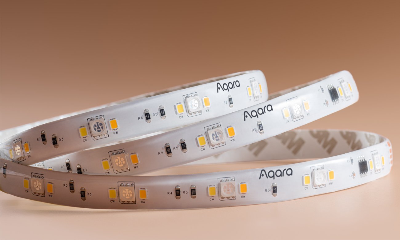 Przedłużenie paska świetlnego Aqara T1 LED Strip (1 m) - Grafika z tłem