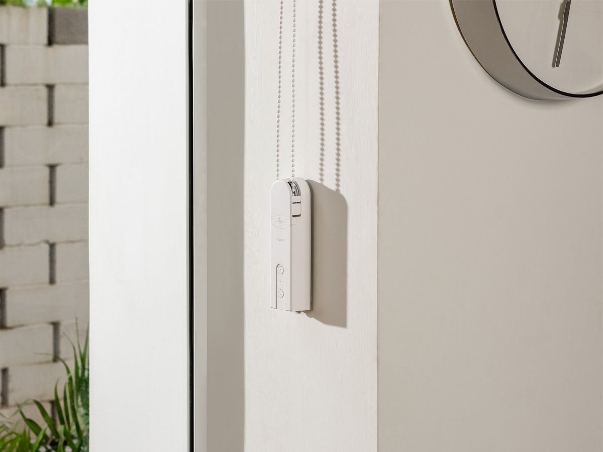 Silnik do rolet wewnętrznych Aqara Roller Shade Driver E1 - Grafika lifestyle