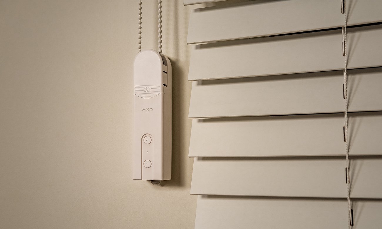 Silnik do rolet wewnętrznych Aqara Roller Shade Driver E1 - Grafika lifestyle