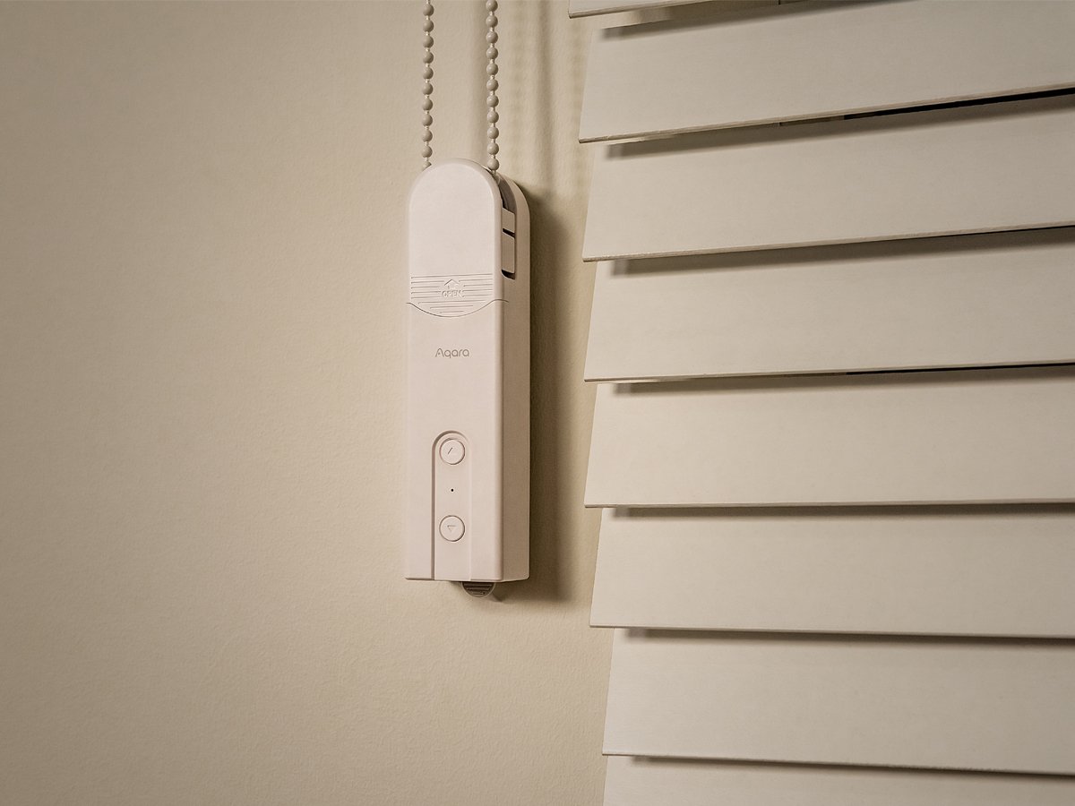 Silnik do rolet wewnętrznych Aqara Roller Shade Driver E1 - Grafika lifestyle