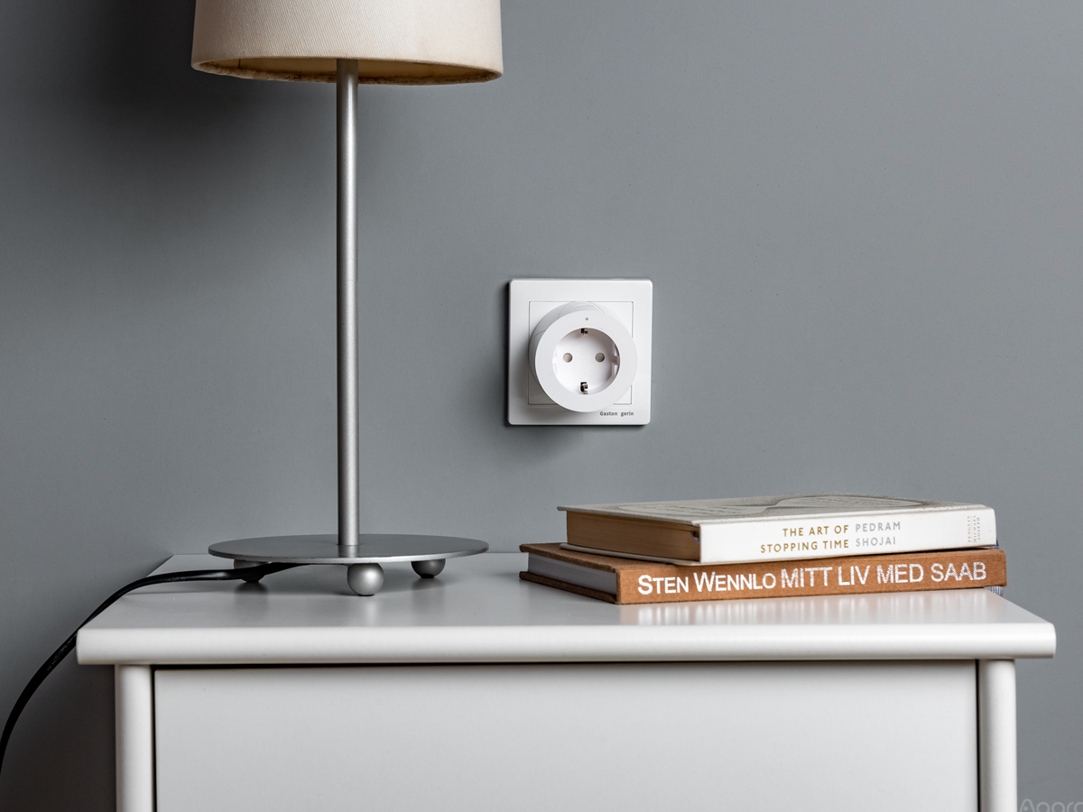 Inteligentne gniazdko Aqara Smart Plug - Grafika lifestyle