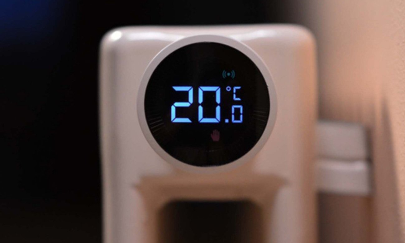 Głowica termostatyczna Aqara E1 SRTS-A01 - Grafika lifestyle