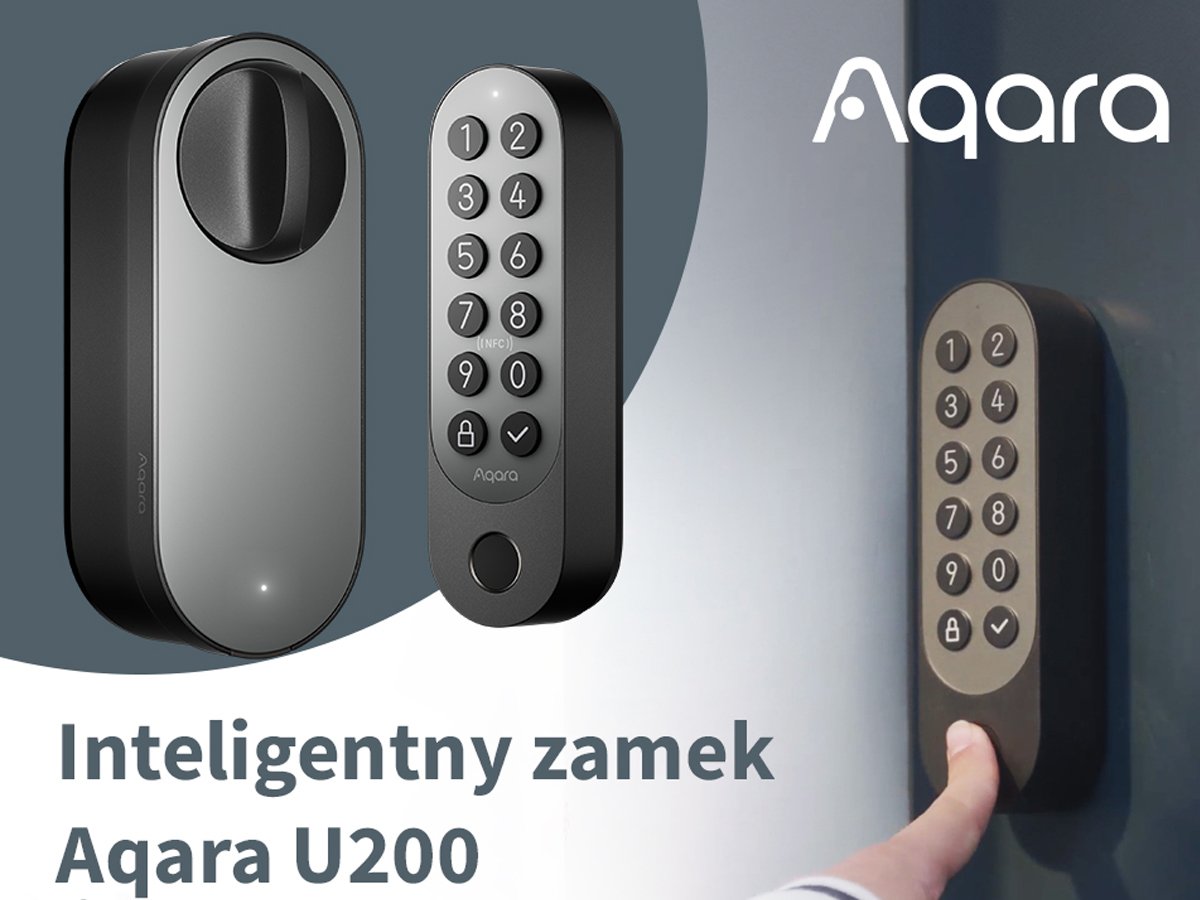 Inteligentny zamek Aqara U200 - Kilka sposób otwarcia drzwi