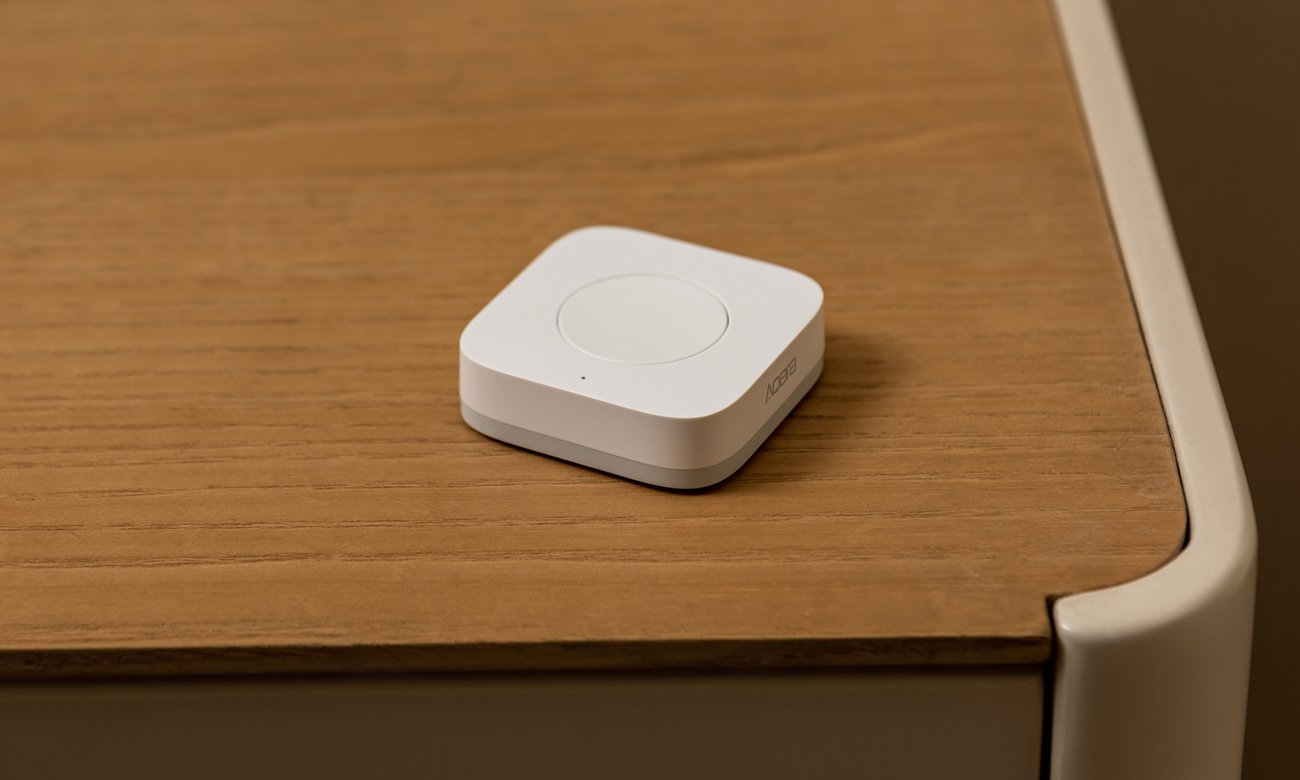 Inteligentny przełącznik Aqara Wireless Mini Switch T1 - Grafika lifestyle