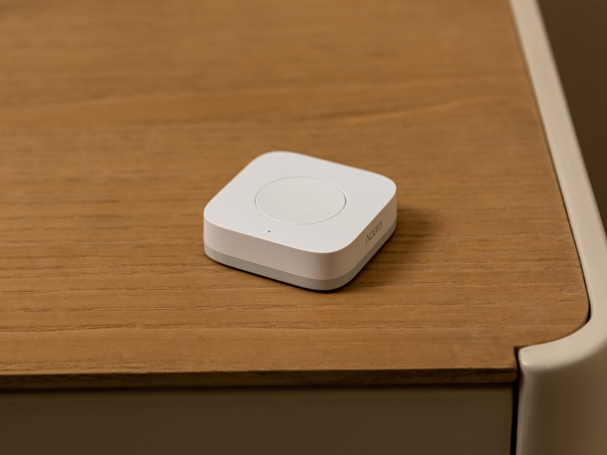 Inteligentny przełącznik Aqara Wireless Mini Switch T1 - Grafika lifestyle