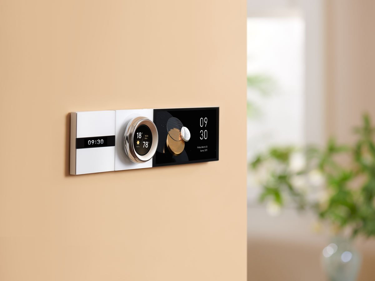 Aquara Inteligentny włącznik Display Switch V1 EU godzina