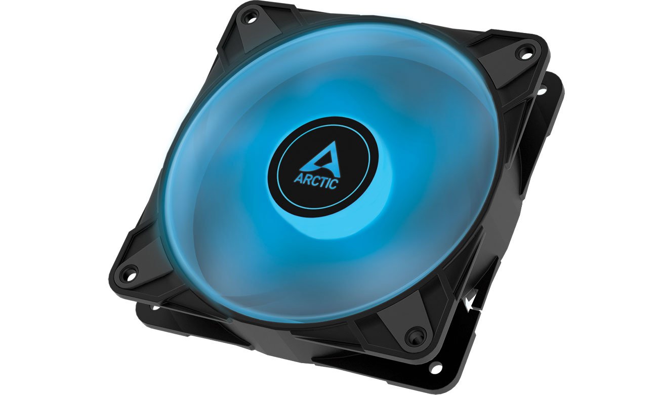 Arctic P12 PWM PST RGB 0dB niebieskie podświetlenie