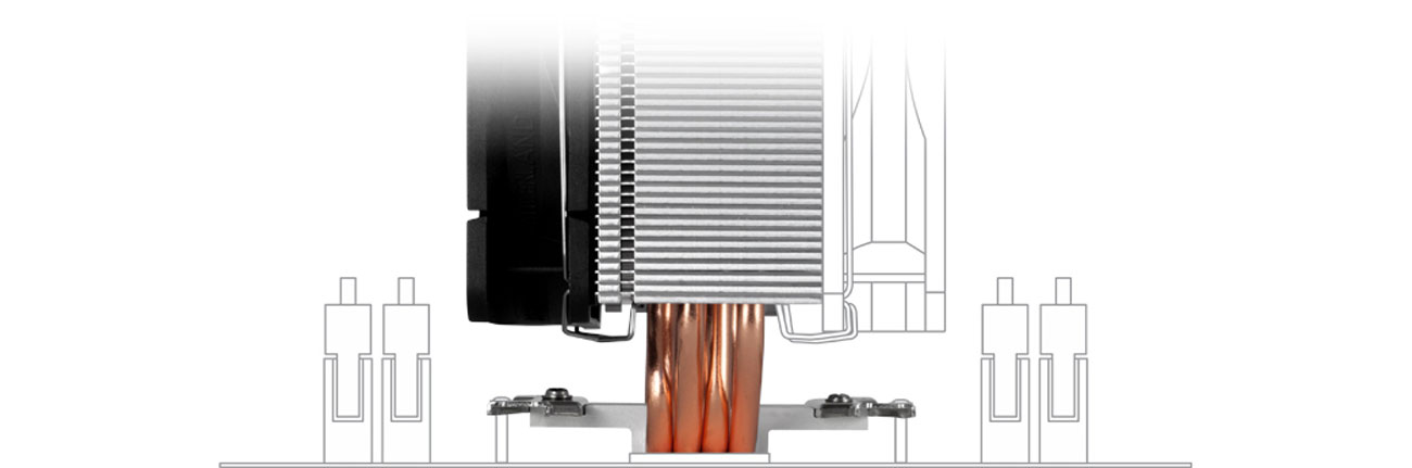 Arctic Freezer 33 kompatybilnośc łatwy montaż