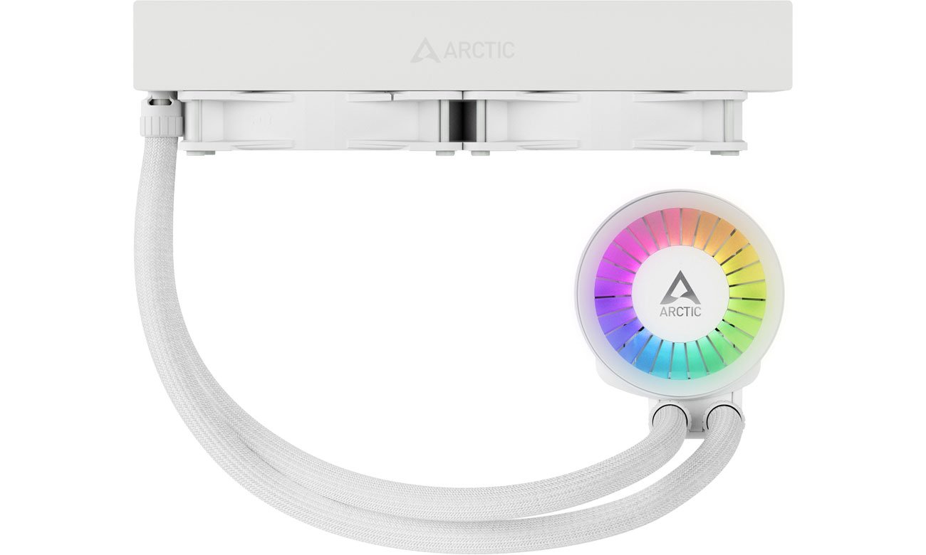 Arctic Liquid Freezer III ARGB White 240 radiator z wentylatorami