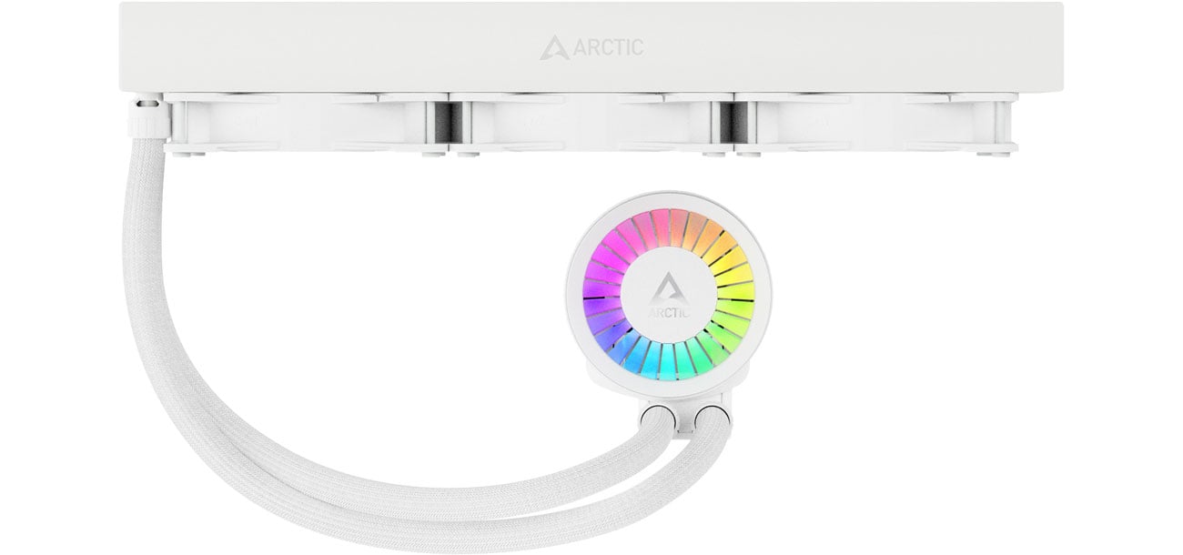 Arctic Liquid Freezer III ARGB White 360 radiator z wentylatorami