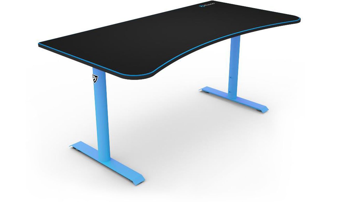 Biurko dla gracza Arozzi Arena Gaming Desk Czarno-niebieskie
