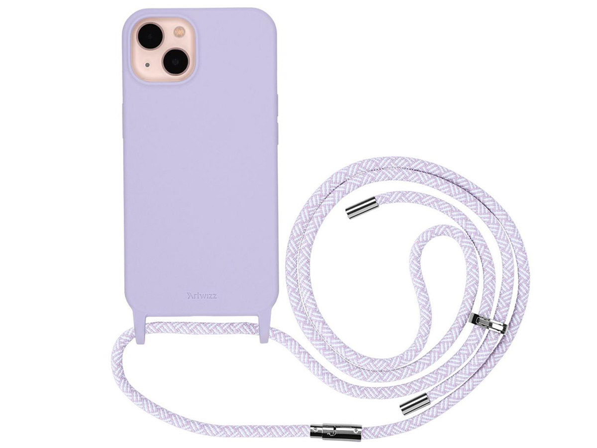 HangOn Case Silicone do Apple iPhone 13 Light-Salsa