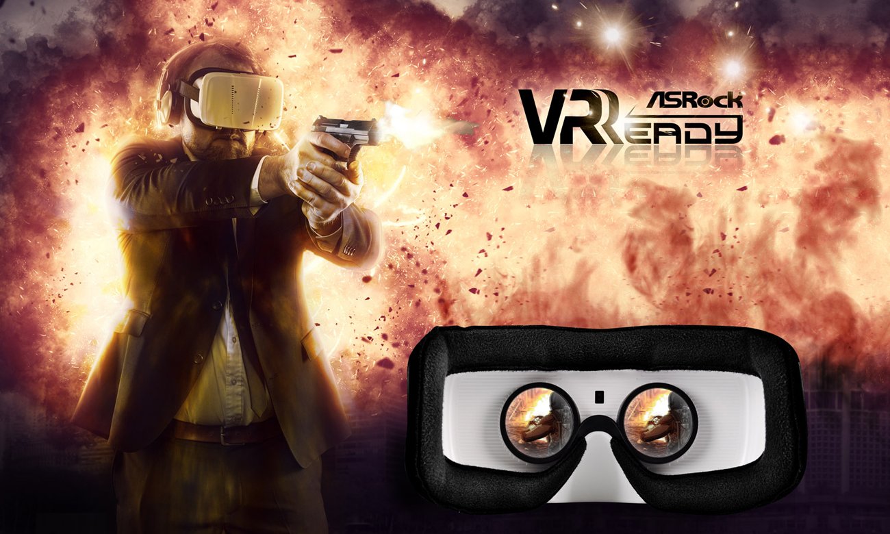 ASRock A320M-DGS Wirtualna Rzeczywistość VR