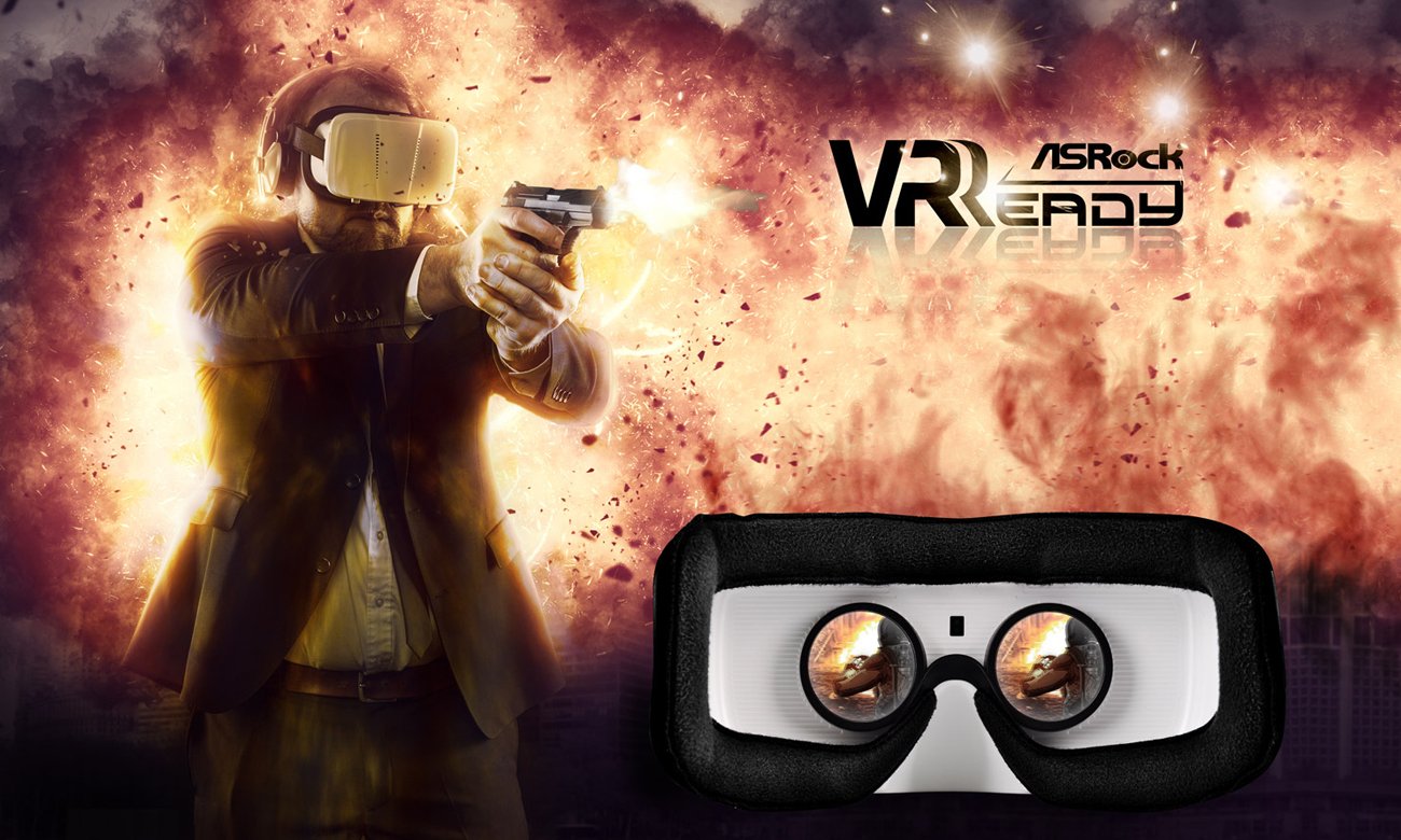 ASRock A320M wsparcie dla wirtualnej rzeczywistości VR